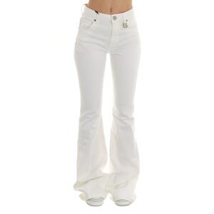 JEANS SCAMPANATO BIANCO